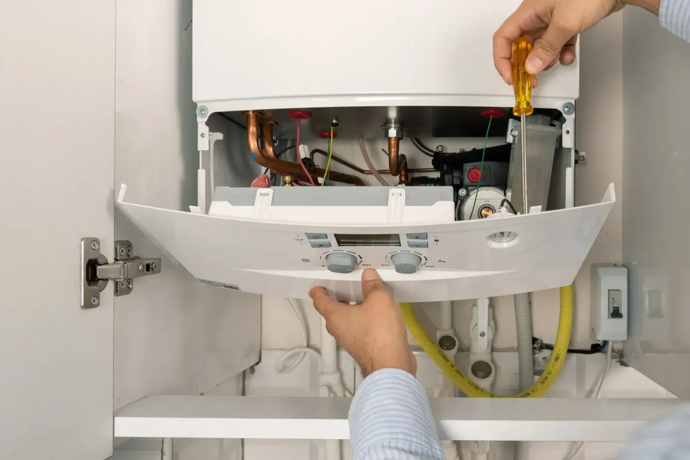Heating, cooling and plumbing work by Leon Plumbing Heating & Cooling in Norwalk, Iowa