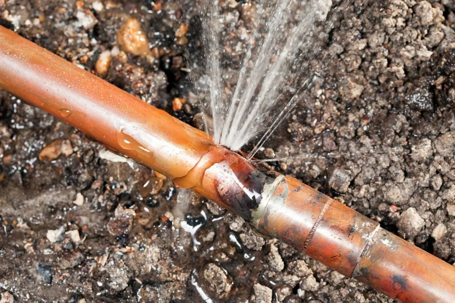 Water Line Repair & Replacement — Leon Plumbing Heating & Cooling